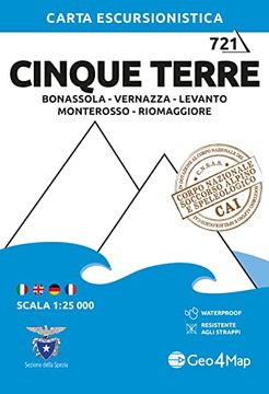 portada 721 Cinque Terre - Bonassola - Vernazza - Levanto - Monterosso - rio Maggiore