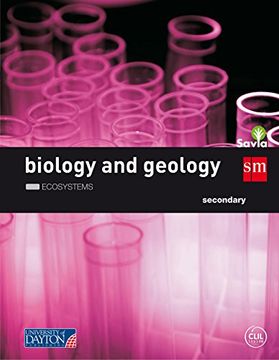 portada Biology and geology. 3 Secondary. Savia: La Rioja, Murcia, Navarra, País Vasco, Canarias, Extremadura, Galicia, Ceuta, Melilla
