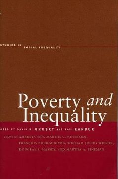portada Poverty and Inequality (en Inglés)