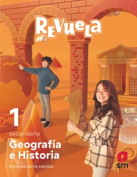 portada Geografía e Historia. 1 Secundaria. Revuela. Comunidad de Madrid (in Spanish)