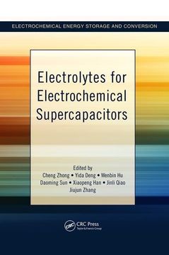 portada Electrolytes for Electrochemical Supercapacitors (in English)