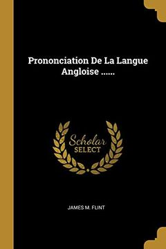 portada Prononciation de la Langue Angloise.