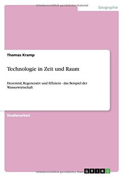 portada Technologie in Zeit und Raum