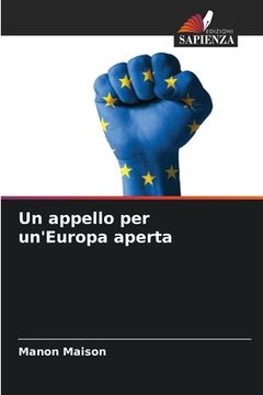 portada Un appello per un'Europa aperta (in Italian)