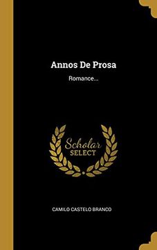 portada Annos de Prosa: Romance. (en Portugués)