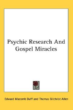 portada psychic research and gospel miracles