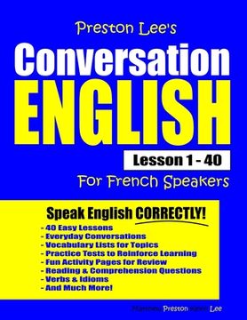 portada Preston Lee's Conversation English For French Speakers Lesson 1 - 40 (en Inglés)