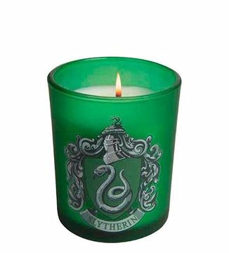 portada Harry Potter: Slytherin Scented Glass Candle (8 oz) (hp Classic Collection) 