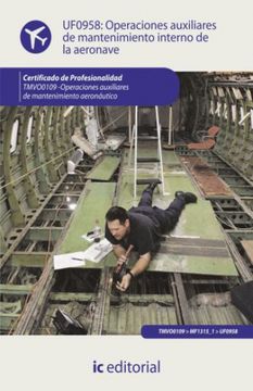 portada Operaciones Auxiliares de Mantenimiento Interno de la Aeronave. Tmvo0109 - Operaciones Auxiliares de Mantenimiento Aeronáutico (in Spanish)
