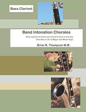 portada Bass Clarinet, Band Intonation Chorales (en Inglés)