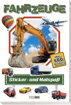 portada Fahrzeuge: Sticker- und Malspaß (en Alemán)