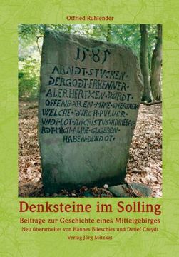 portada Denksteine im Solling: Beiträge zur Geschichte eines Mittelgebirges (in German)