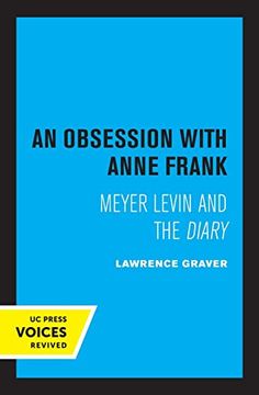 portada An Obsession With Anne Frank: Meyer Levin and the Diary (in English)