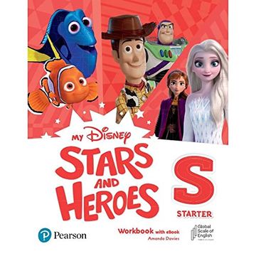 portada My Disney Stars and Heroes Starter Workbook With Ebook Pearson (en Inglés)