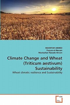 portada climate change and wheat (triticum aestivum) sustainability (en Inglés)