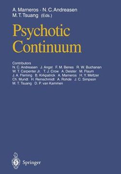 portada psychotic continuum (en Inglés)