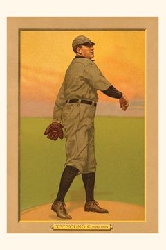 portada Vintage Journal Early Baseball Card, Cy Young (en Inglés)