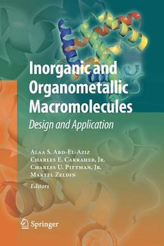 portada Inorganic and Organometallic Macromolecules: Design and Applications (en Inglés)
