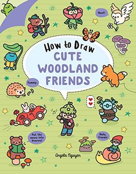 portada How to Draw Cute Woodland Friends (Volume 8) (Draw Cute Stuff) (in English)