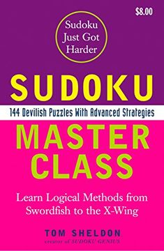 portada Sudoku Master Class: 144 Devilish Puzzles With Advanced Strategies 