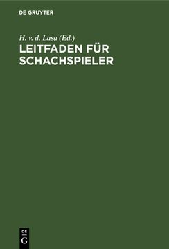 portada Leitfaden fã â¼r Schachspieler (German Edition) [Hardcover ] (in German)