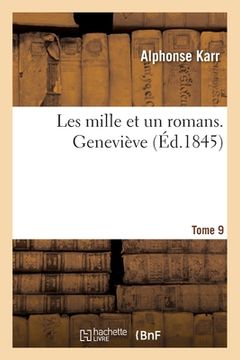 portada Les Mille Et Un Romans. Tome 9. Geneviève (en Francés)