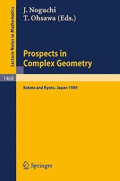 portada prospects in complex geometry (en Inglés)