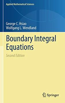 portada Boundary Integral Equations: 164 (Applied Mathematical Sciences) (en Inglés)
