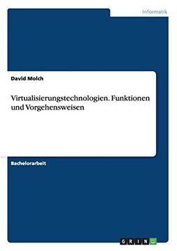 portada Virtualisierungstechnologien. Funktionen und Vorgehensweisen (German Edition)