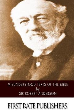 portada Misunderstood Texts of the Bible (en Inglés)