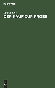 portada Der Kauf zur Probe (in German)