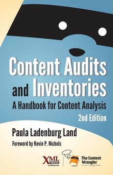 portada Content Audits and Inventories: A Handbook for Content Analysis (en Inglés)