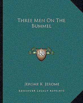 portada three men on the bummel (in English)