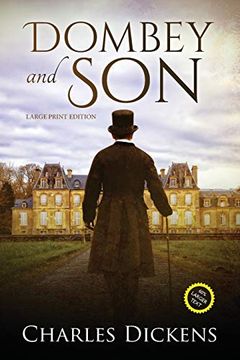 portada Dombey and son (Annotated, Large Print) (en Inglés)