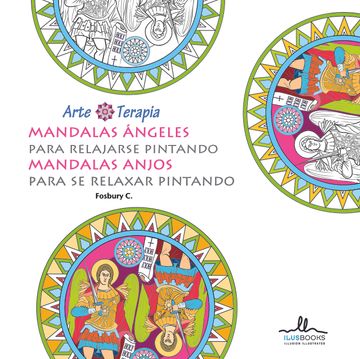 portada Mandalas Angeles Para Relajarse Pintando (in Spanish)