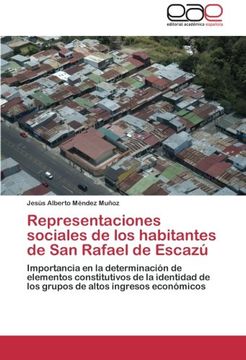 portada Representaciones sociales de los habitantes de San Rafael de Escazú