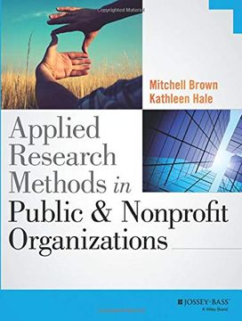 portada Applied Research Methods in Public and Nonprofit Organizations (en Inglés)