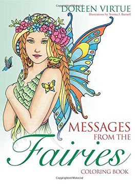 portada Messages From the Fairies Coloring Book 