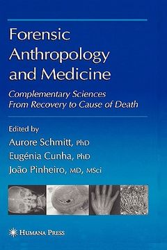 portada forensic anthropology and medicine (en Inglés)