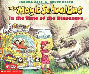 portada The Magic School Bus in the Time of the Dinosaurs