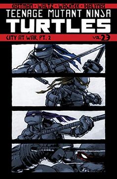 portada Teenage Mutant Ninja Turtles Volume 23: City at War, Pt. 2