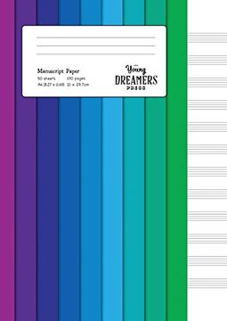 portada Manuscript Paper: Colour Spectrum | a4 Blank Sheet Music Not: 2 (Music Gifts & Composition Books)