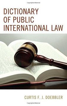portada Dictionary Of Public International Law (en Inglés)