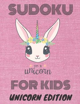 portada Sudoku for Kids: Unicorn edition
