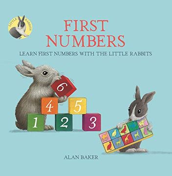 portada Little Rabbits' First Numbers: Learn First Numbers With the Little Rabbits (en Inglés)