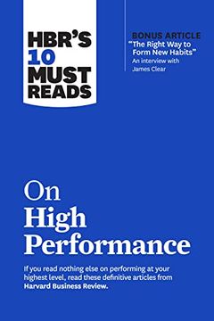portada Hbr'S 10 Must Reads on High Performance (en Inglés)