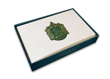 portada Harry Potter: Slytherin Crest Foil Gift Enclosure Cards (Harry Potter Gift Note Cards)