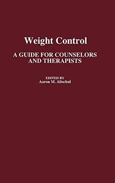 portada Weight Control: A Guide for Counselors and Therapists (en Inglés)