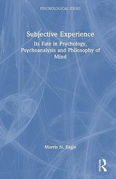 portada Subjective Experience (Psychological Issues) (en Inglés)