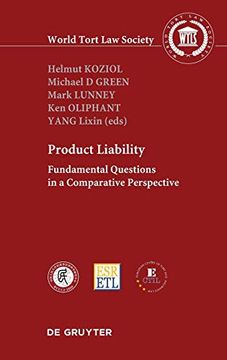 portada Product Liability: Fundamental Questions in a Comparative Perspective (en Inglés)